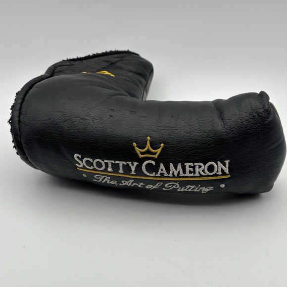 Scotty Cameron Other - Scotty Cameron Titleist 1998 "The Art of Putting" Headcover Black Leather